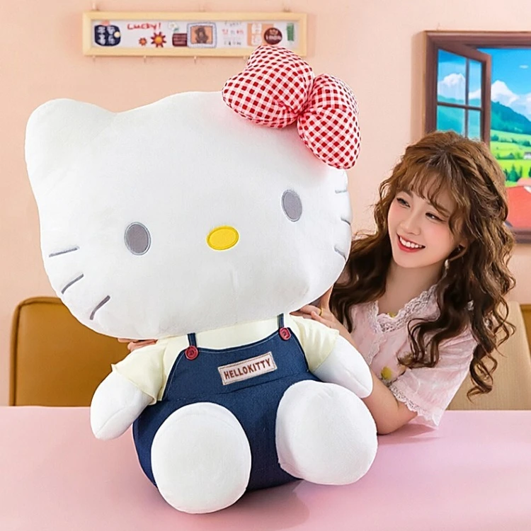 Peluche grande Hello Kitty de Sanrio, suave y cómodo para niños - imagen 5