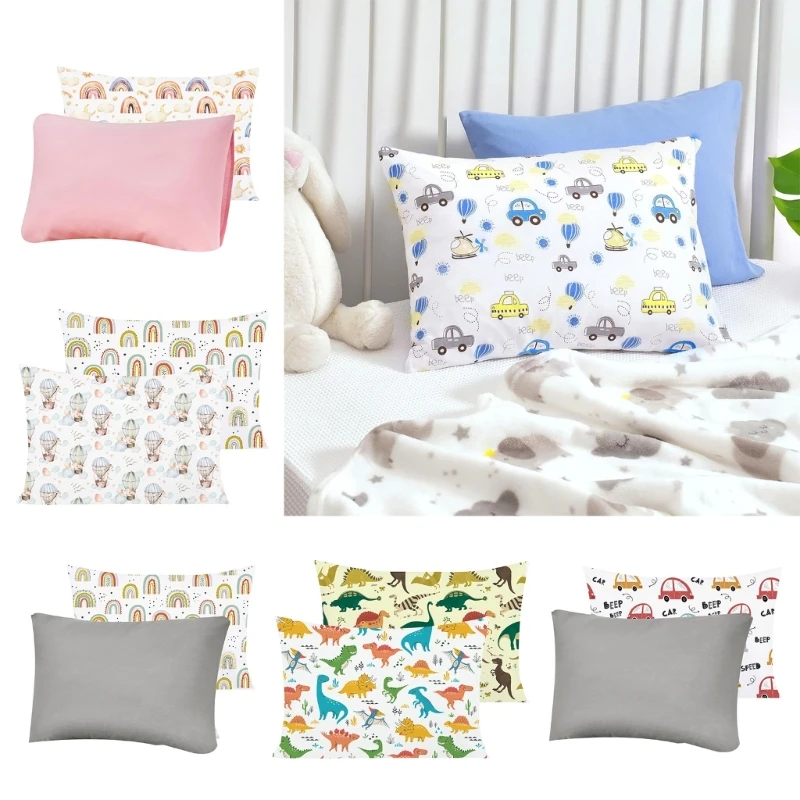 Funda de almohada de bebé de algodón transpirable – Ligera y suave - imagen 2