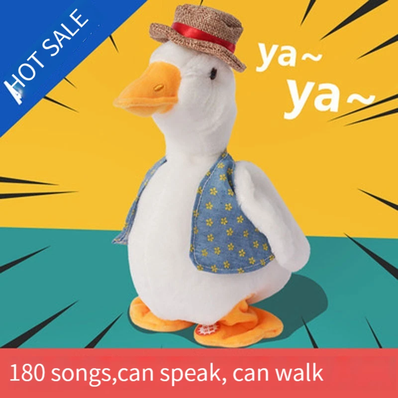 Pato de peluche parlante musical para niños – Juguete educativo - imagen 4