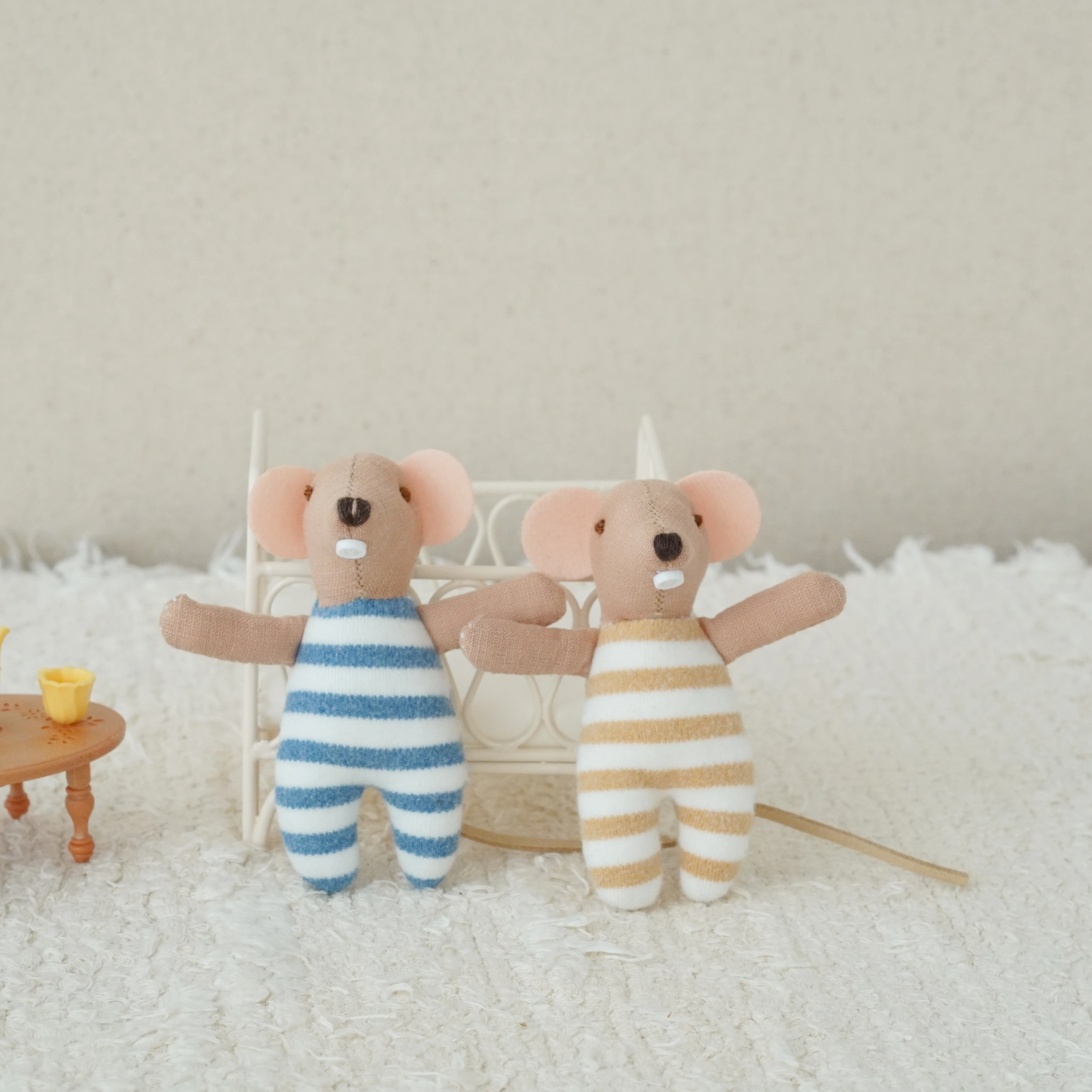 Peluche ratón suave para niños – juguete de simulación