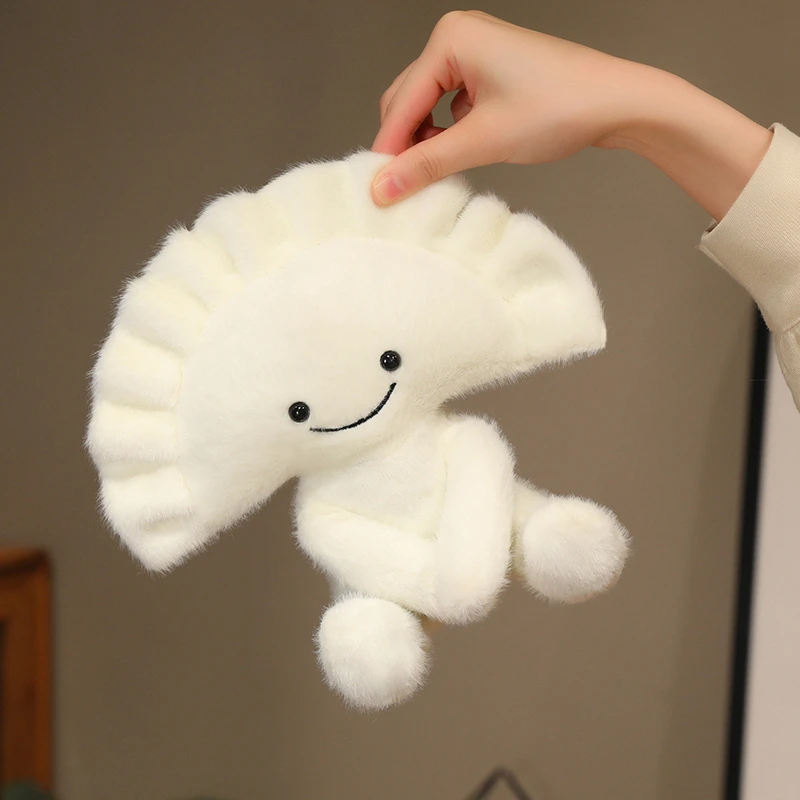 Peluche almohada de dumplings polacos para cabecero de cama