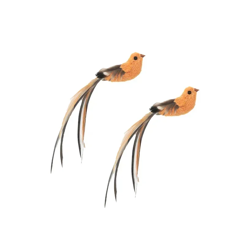 Juguete interactivo para gatos con pluma y campana en varita - imagen 4