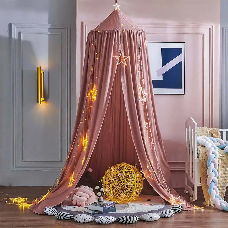 NookDecor Dosel mosquitera para cuna estilo princesa - imagen 3
