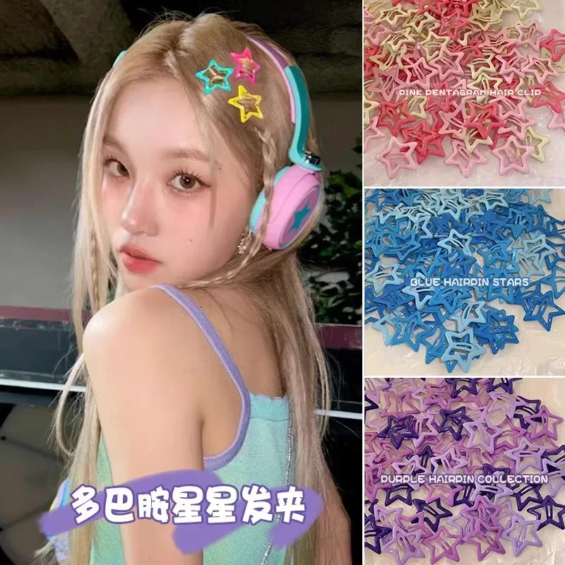Pinzas y horquillas de colores para el pelo de niña