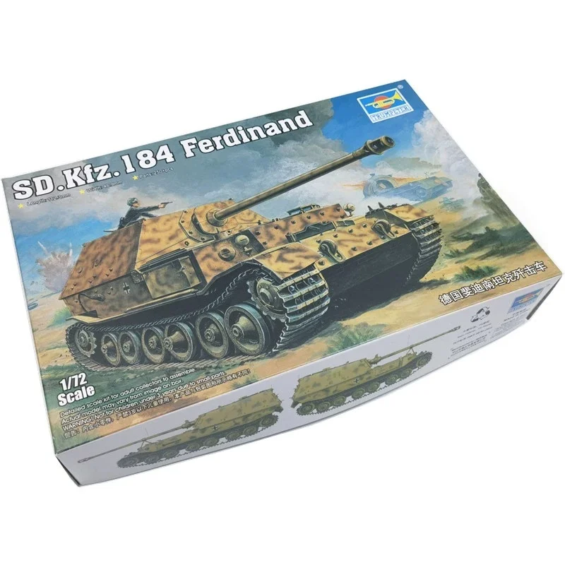 Trumpeter maqueta para montar tanque Ferdinand infantil - imagen 4