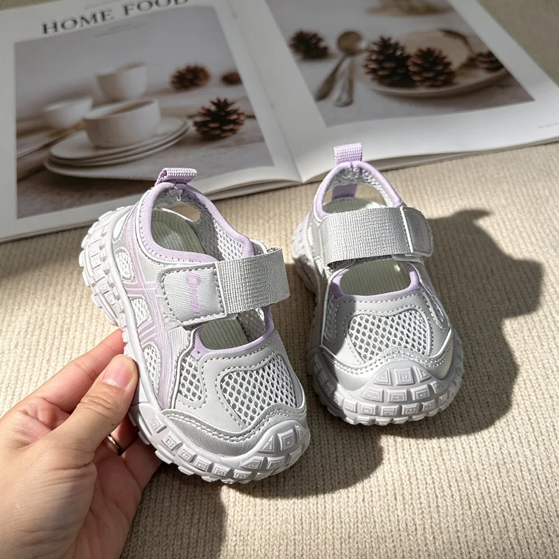 Sandalias de malla transpirables para niña, cómodas de verano - imagen 2