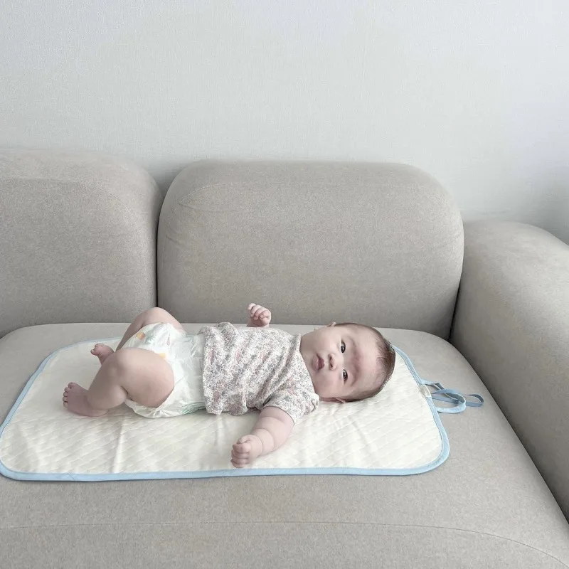 Cambiador portátil bebé impermeable con cierre sencillo - imagen 2