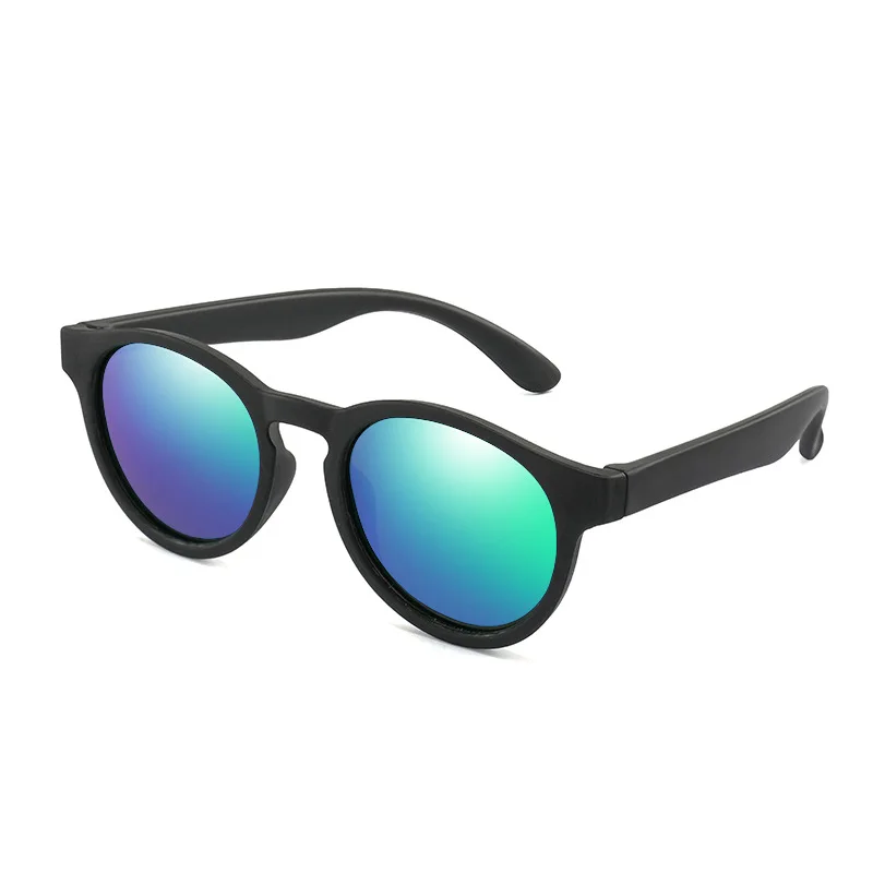 Gafas de sol para niños de silicona polarizadas, redondas - imagen 2