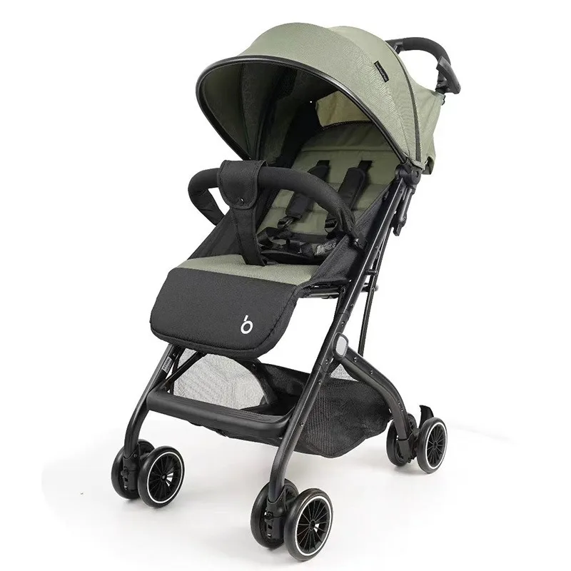 Cochecito de paseo reclinable y plegable compacto para bebé - imagen 5