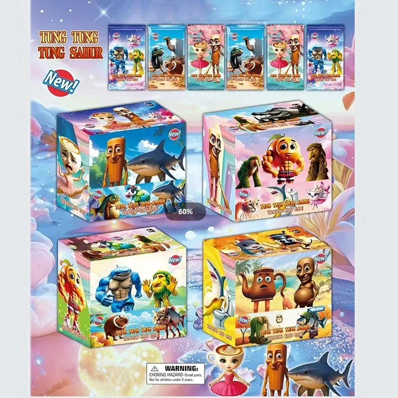 Juego de tarjetas de colección Tralalero para niños – Regalo divertido