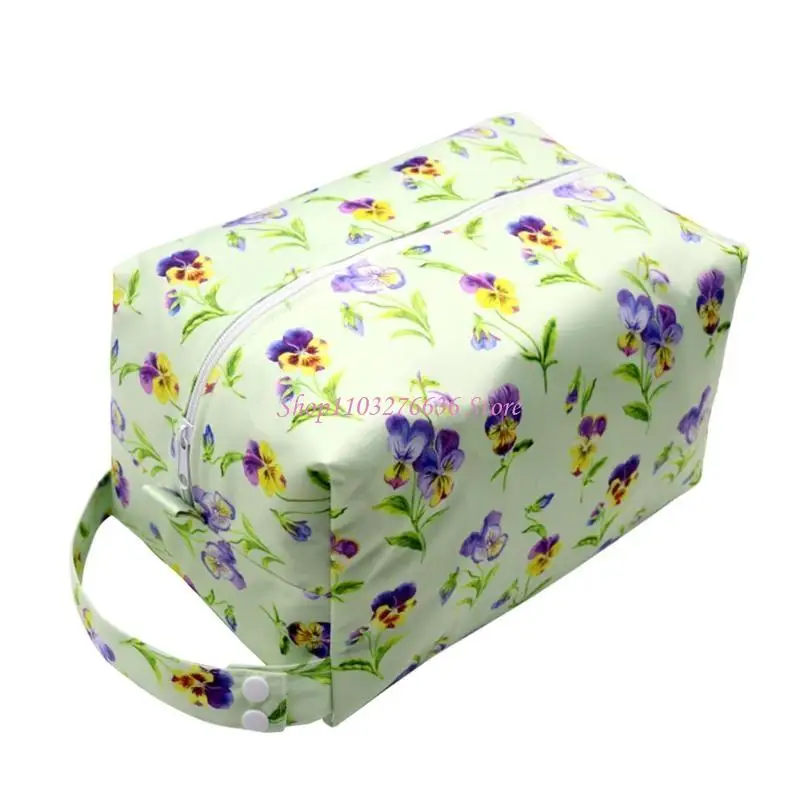 Bolsas secas y húmedas colgantes para cochecito con botones - imagen 2