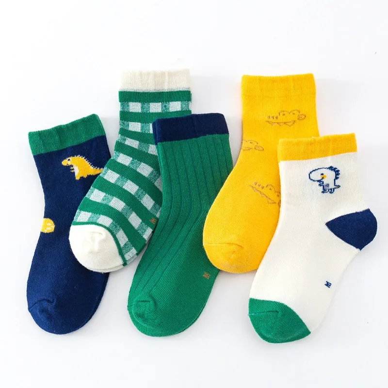Calcetines de algodón suave para bebés y niños – Estampados animados - imagen 3