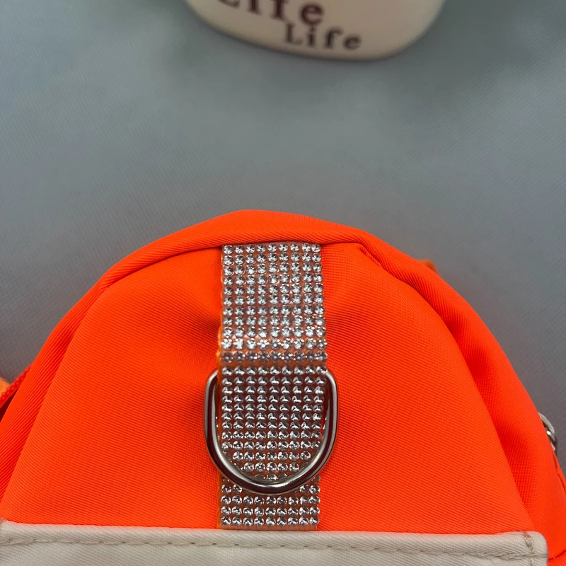 Bolsa de cuerda para premios de perro con lentejuelas portátil