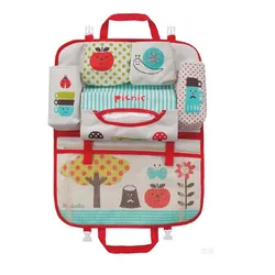 Organizador de coche para bebé – Bolsa colgante extensible multifunción