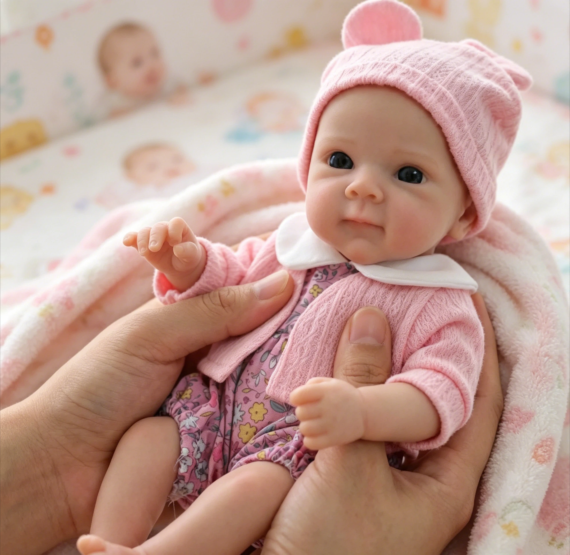 Muñeca Reborn NPK Bettie de silicona, tacto realista 3D suave - imagen 4