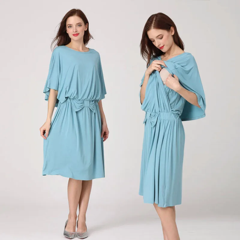 Vestido de maternidad para lactate – Emotion Moms jersey elástico suave