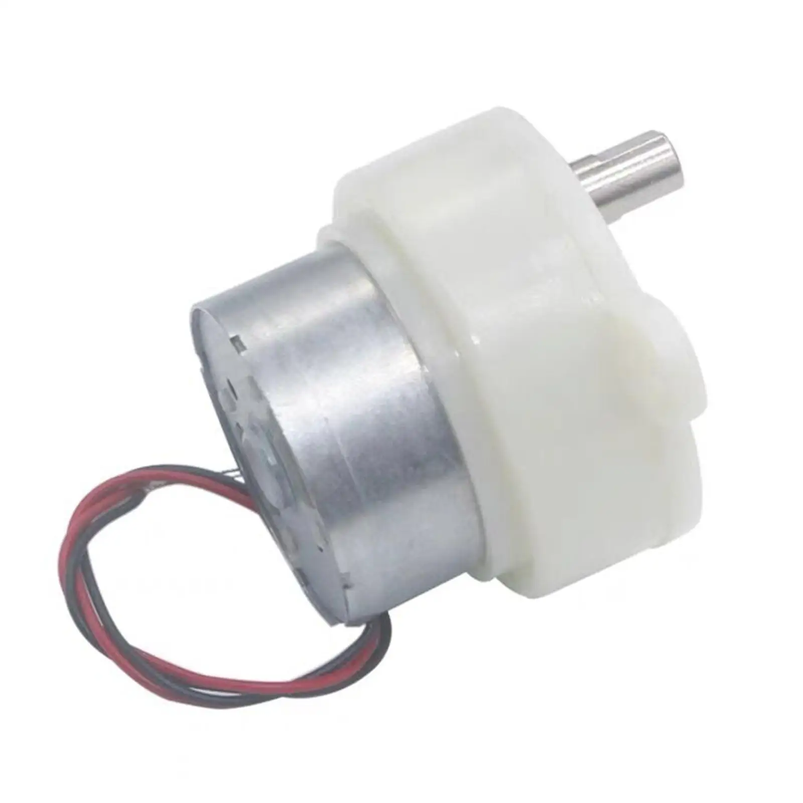 Mini reductor para motor eléctrico de metal con eje compacto