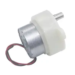 Mini reductor para motor eléctrico de metal con eje compacto
