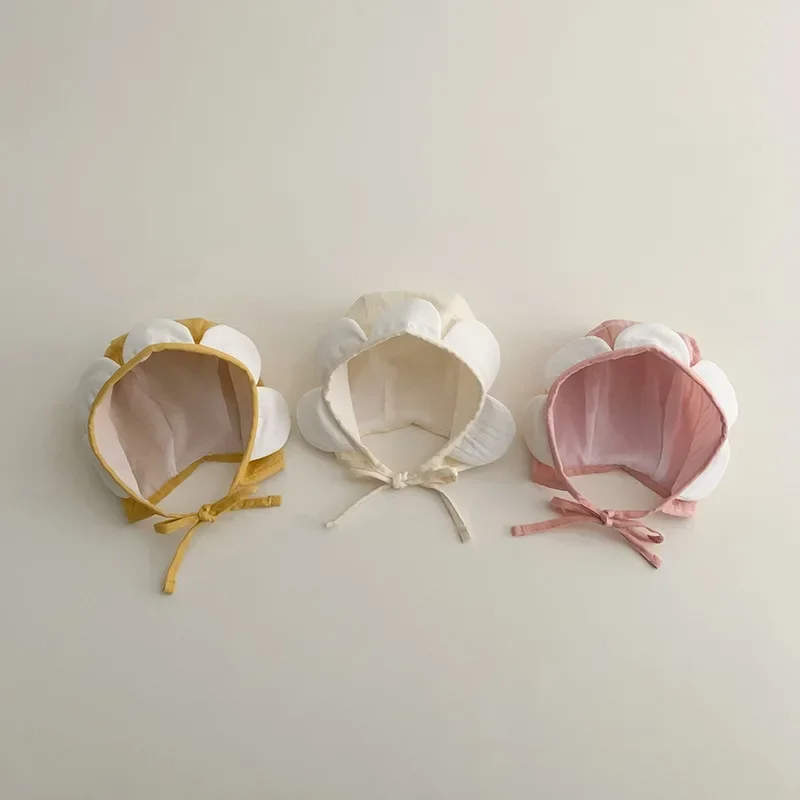 Gorro de sol para bebé con protección UV – Estampado floral primavera