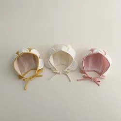 Gorro de sol para bebé con protección UV – Estampado floral primavera