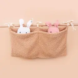 Bolsa de pañales terciopelo para bebé – Organizadora multifuncional