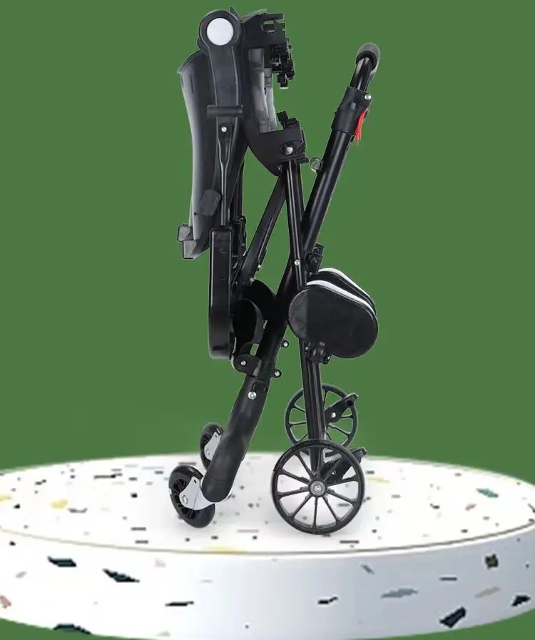 Cochecito doble infantil plegable para niños - imagen 3