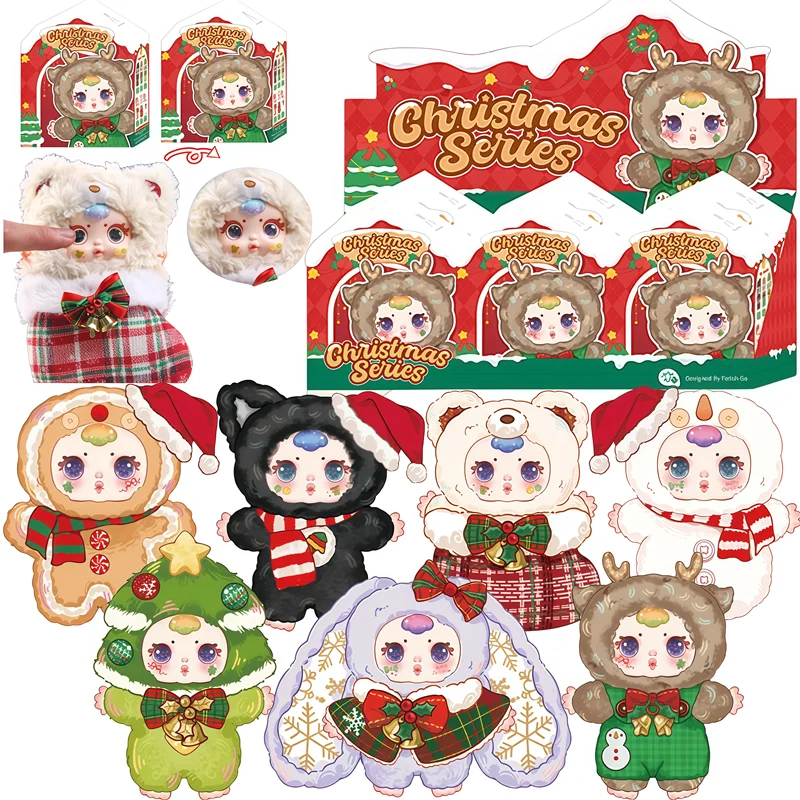 MM llavero peluche figura coleccionable Navidad