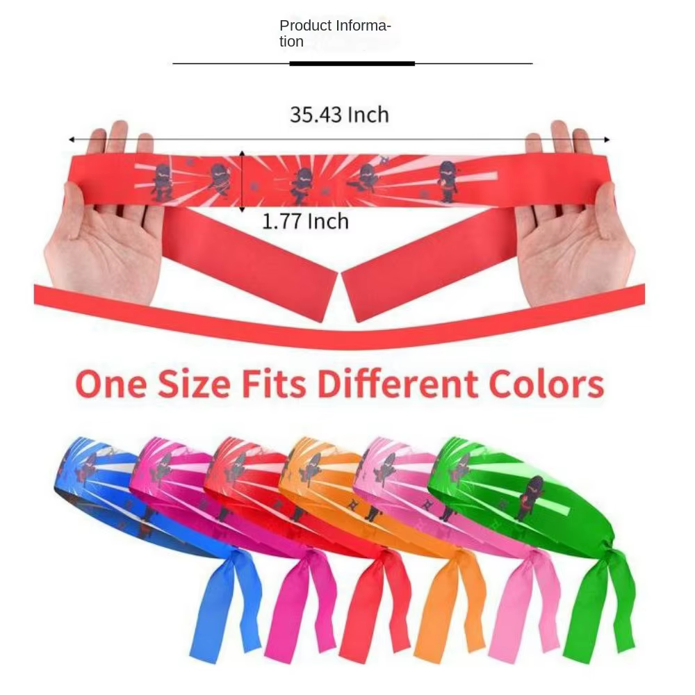 Diadema ninja para niños