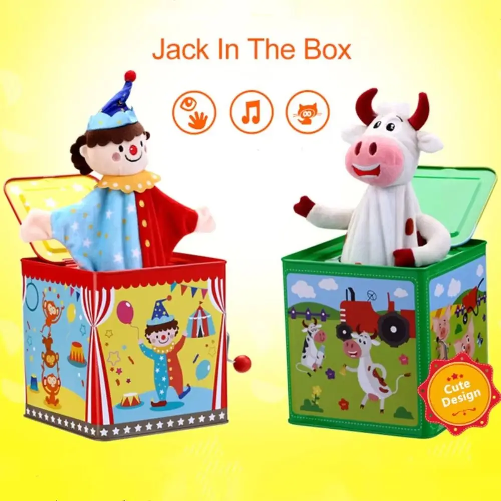 Jack in the Box caja musical Montessori infantil educativa temprana - imagen 3
