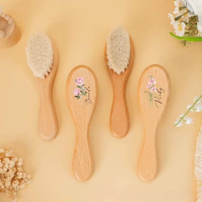 Cepillo de masaje para bebés – Cuidado del cuero cabelludo