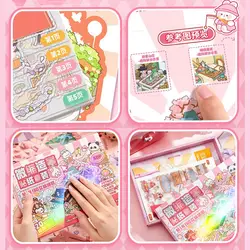 Pegatinas animadas para niños – Set de escenas miniatura decorativas