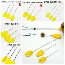 Kit completo de herramientas para pesca de carpa: agujas, ganchos y Boilies