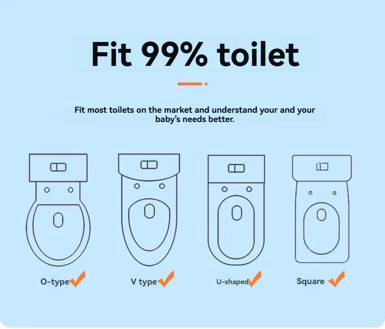 Asiento de WC infantil de PVC blando con asas – dibujos surtidos - imagen 4