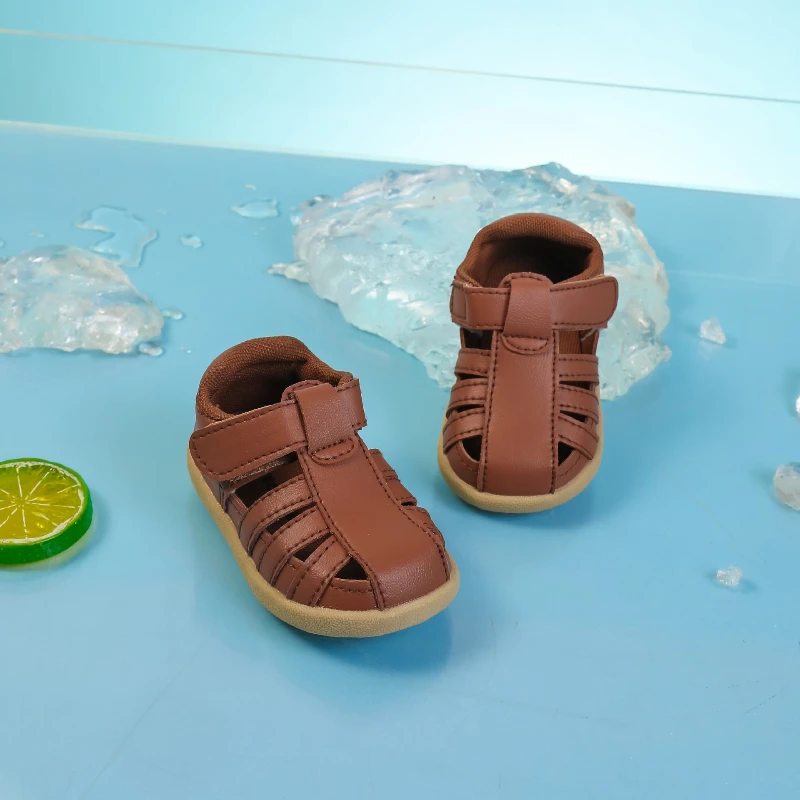 Sandalias infantiles antideslizantes transpirable con suela blanda - imagen 2