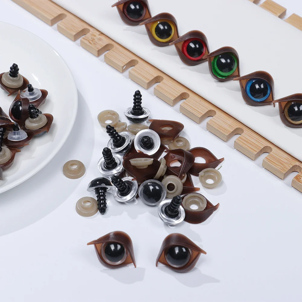 Ojos de seguridad para amigurumi – 14mm negro - imagen 3