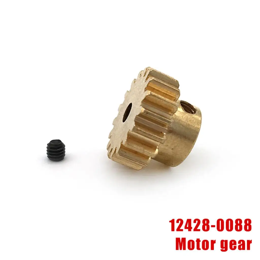 Piñón de motor metálico de precisión para ejes RC buggy y crawler - imagen 3