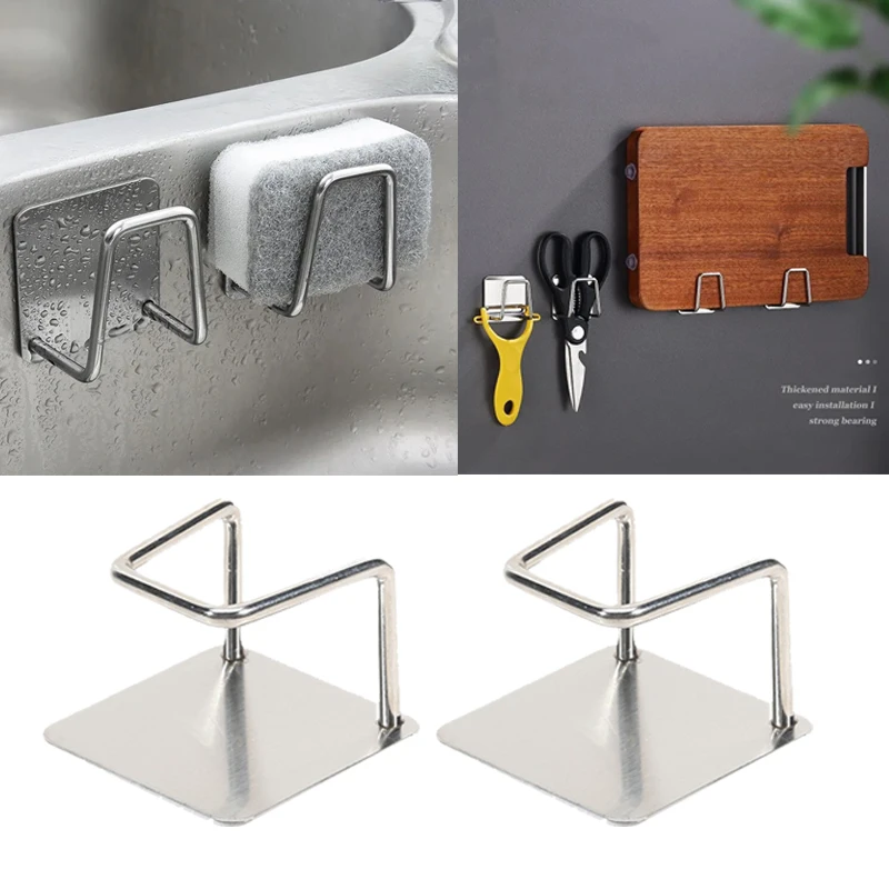 Soporte de pared con gancho para almacenamiento en fregadero