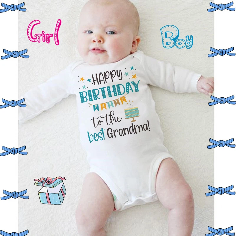 Body bebé para cumpleaños de la abuela: regalo especial - imagen 3