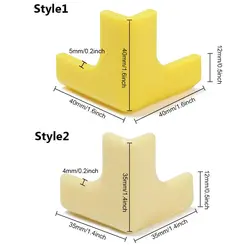 Protector de esquinas de silicona para bebés – Seguridad en mesas y escritorios