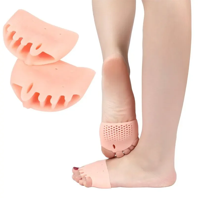 Almohadillas de silicona para antepié y juanetes, gel para dedos - imagen 2