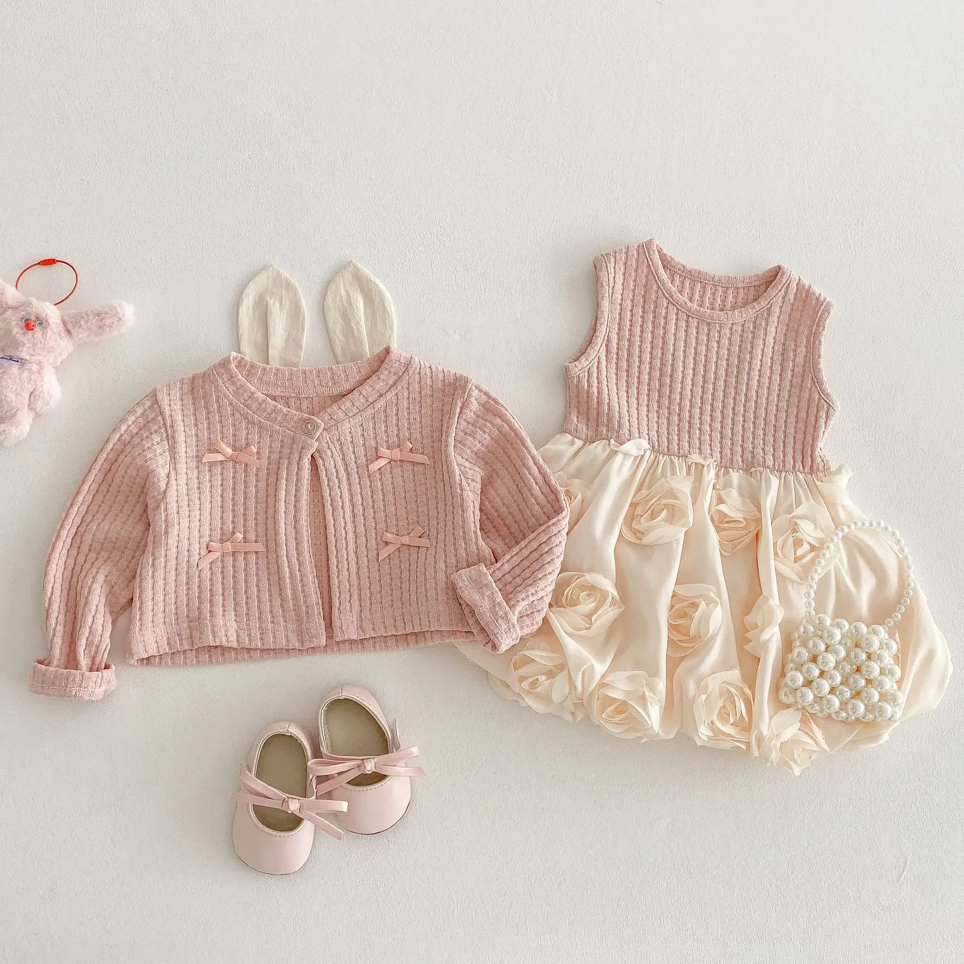 MILANCEL Vestido floral sin mangas para niña - imagen 4