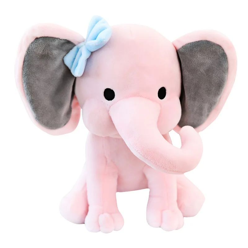 Elefante peluche vista lateral