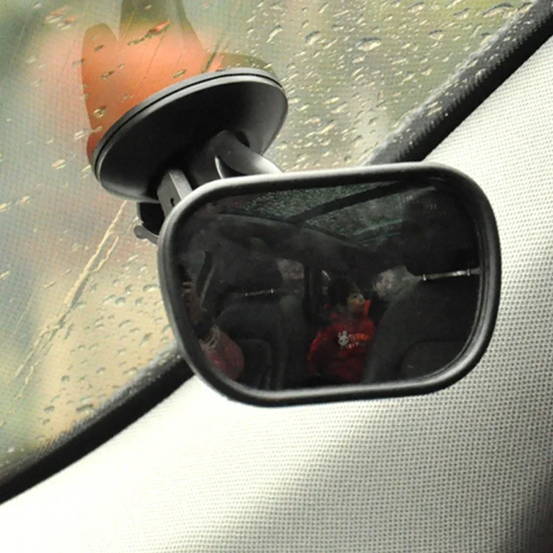 Espejo retrovisor convexo vvocci para bebé en el coche, ajustable - imagen 4