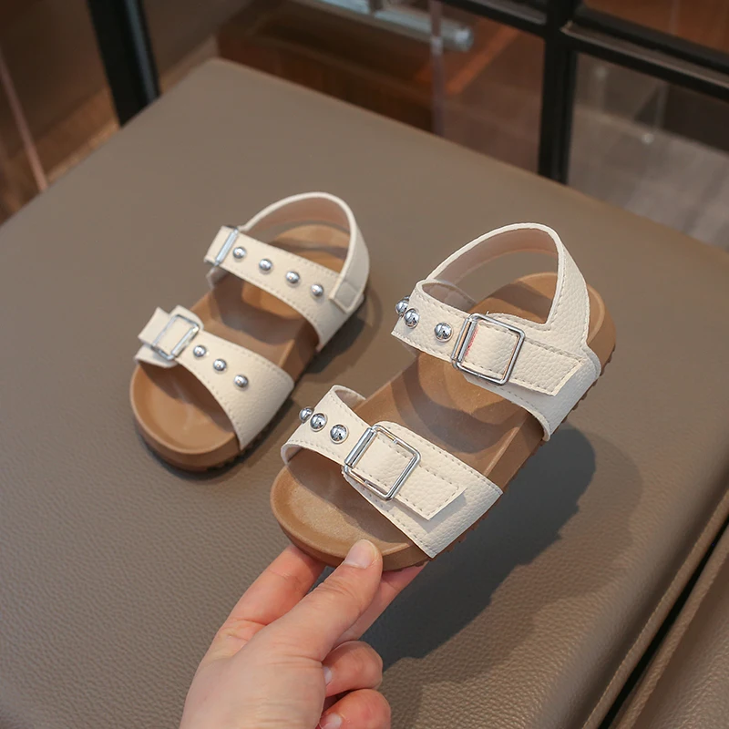 Sandalias de verano para bebé con suela antideslizante suave - imagen 2