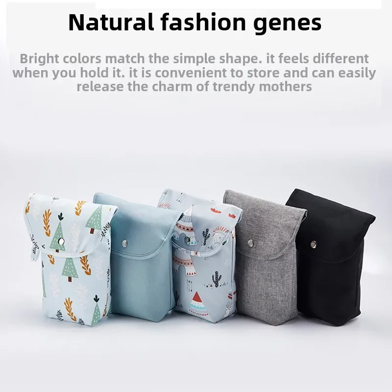 Bolsa impermeable para cochecito – Organizador de pañales - imagen 4
