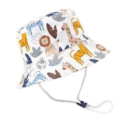 Sombrero de sol panamá para niñas con visera