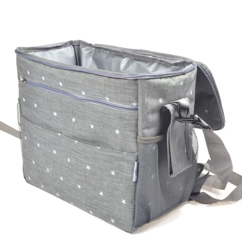 Mochila pañalera aislante impermeable recién nacidos con estrella - imagen 5