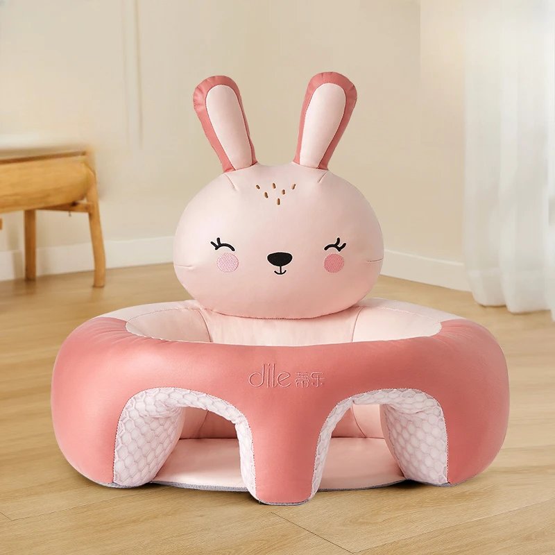 Silla de aprendizaje para bebé con asiento amplio y seguro anticaídas - imagen 4