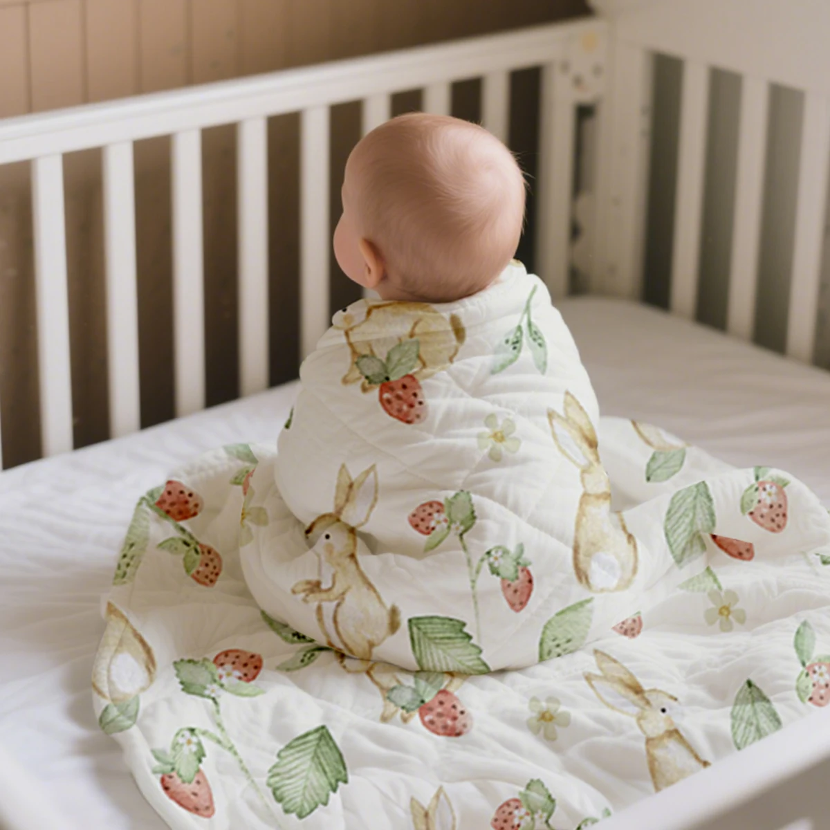 Kangobaby Edredón Bebé Reversible Algodón Transpirable 100% Suave - imagen 4