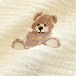 Toallas faciales de muselina para recién nacido – Suaves y absorbentes